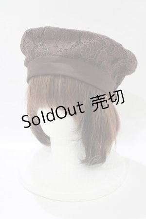 画像: an another angelus / レースリボンベレー  Brown H-25-11-15-1081-CA-AC-NS-ZH