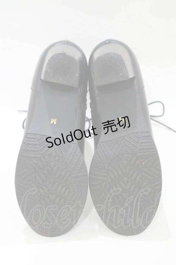 画像4: axes femme / レースアップブーツ M ブラック H-25-11-15-1083-AX-SH-NS-ZH (4)