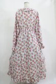 画像3: FLC / 星名桜子/2WAY花柄フリルワンピース L ピンク H-25-11-15-1008-LO-OP-NS-ZH (3)