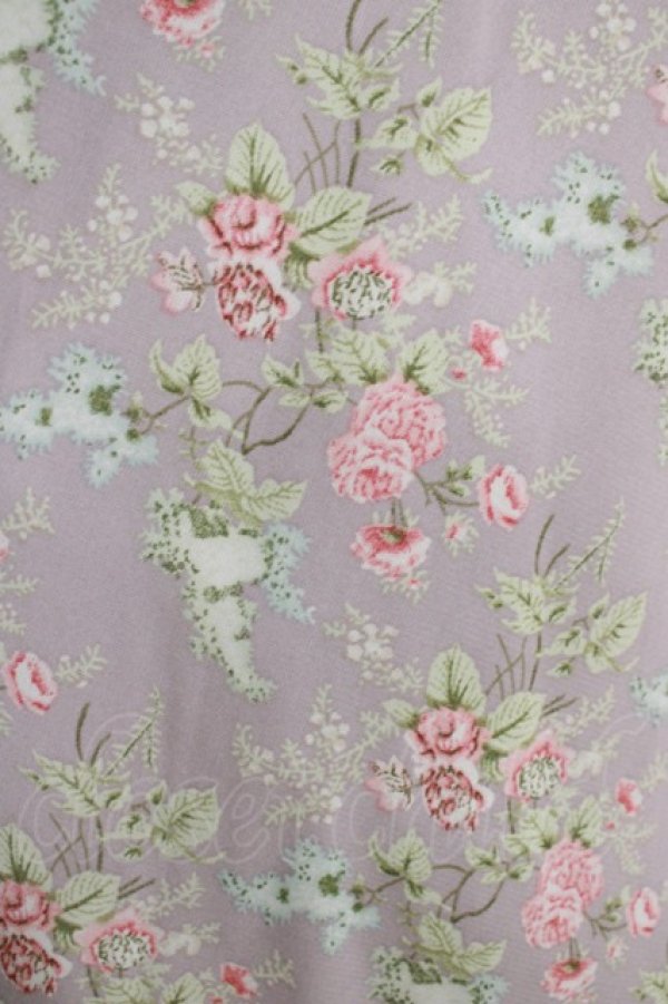 画像4: Kurumi Collaboration / KRハナジゴスリーブワンピース LL ラベンダー H-25-11-15-1009-GO-OP-NS-ZH (4)