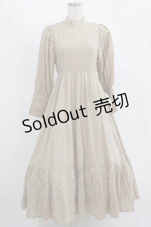 画像: Maison de FLEUR Petite Robe / ヴィクトリアンドレス S beige H-25-11-15-1015-EL-OP-NS-ZH