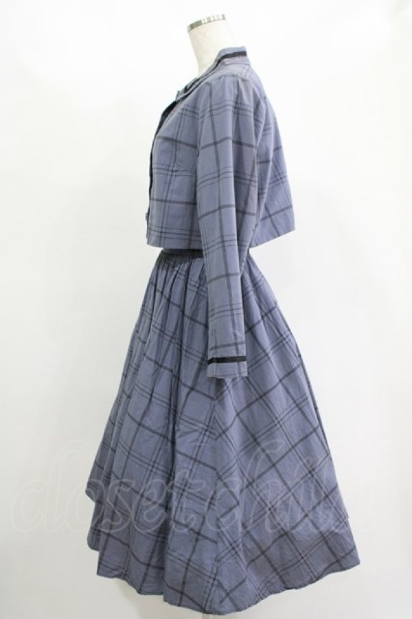 画像2: LEBECCA boutique / 初めて会わせるワンピース/きちんと伝えるジャケット Free ブルー H-25-11-15-1017-EL-OP-NS-ZH (2)