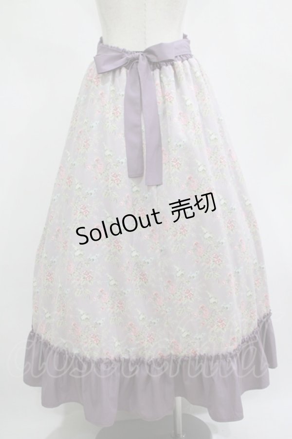 画像3: Kurumi Collaboration / KRハナガラHWフレアSK L ラベンダー H-25-11-15-1025-GO-SK-NS-ZH (3)