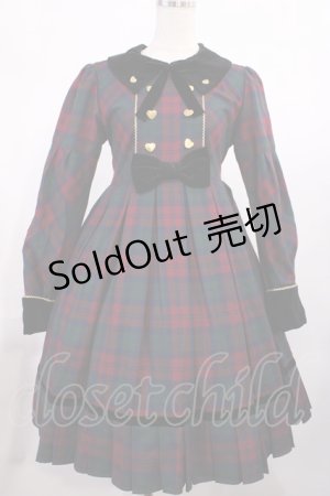 画像: Angelic Pretty / Modern StudentワンピースSet Free ワイン H-25-11-15-006-AP-OP-NS-ZH