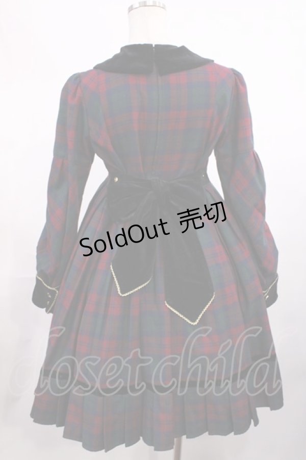 画像3: Angelic Pretty / Modern StudentワンピースSet Free ワイン H-25-11-15-006-AP-OP-NS-ZH (3)