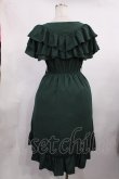 画像2: axes femme / 2wayフリルワンピース M グリーン H-25-11-15-010-AX-OP-NS-ZH (2)