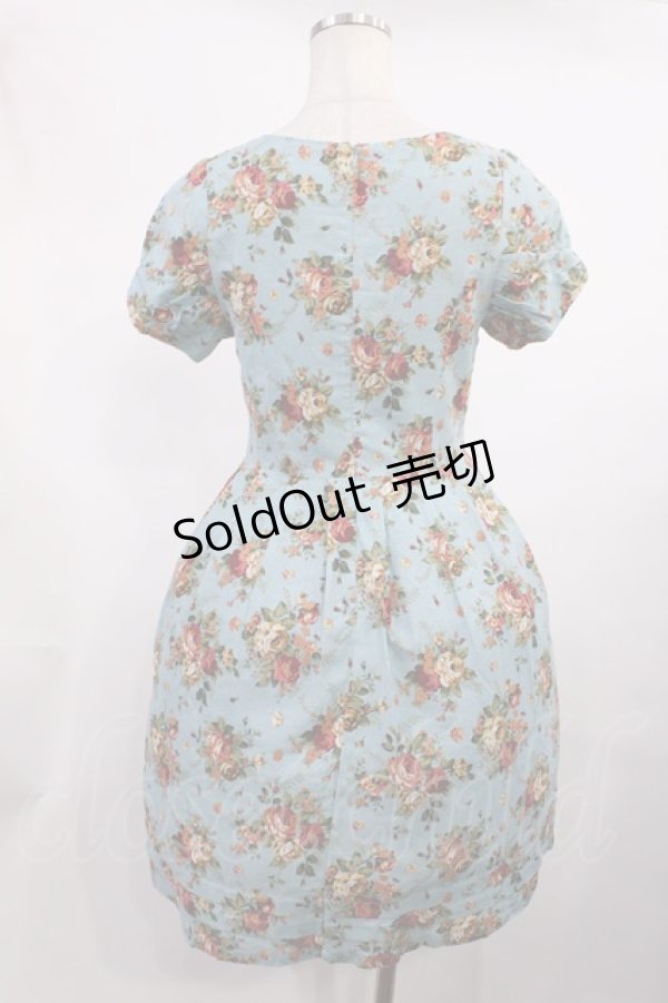 画像2: F&A / 花柄ワンピース Free Blue H-25-11-15-015-LO-OP-NS-ZH (2)