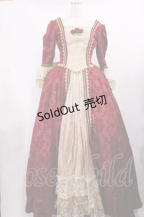 画像1: Secret Honey / Enchanted Holiday Dress(Beauty and the Beast ver.) Free レッド H-25-11-15-016-CA-OP-NS-ZH (1)