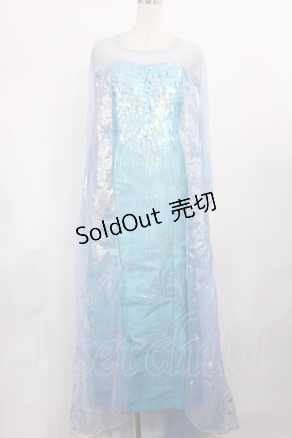 画像1: Secret Honey / Snow Queen Dress (Frozen Elsa ver.) Free サックス H-25-11-15-023-CA-OP-NS-ZH (1)
