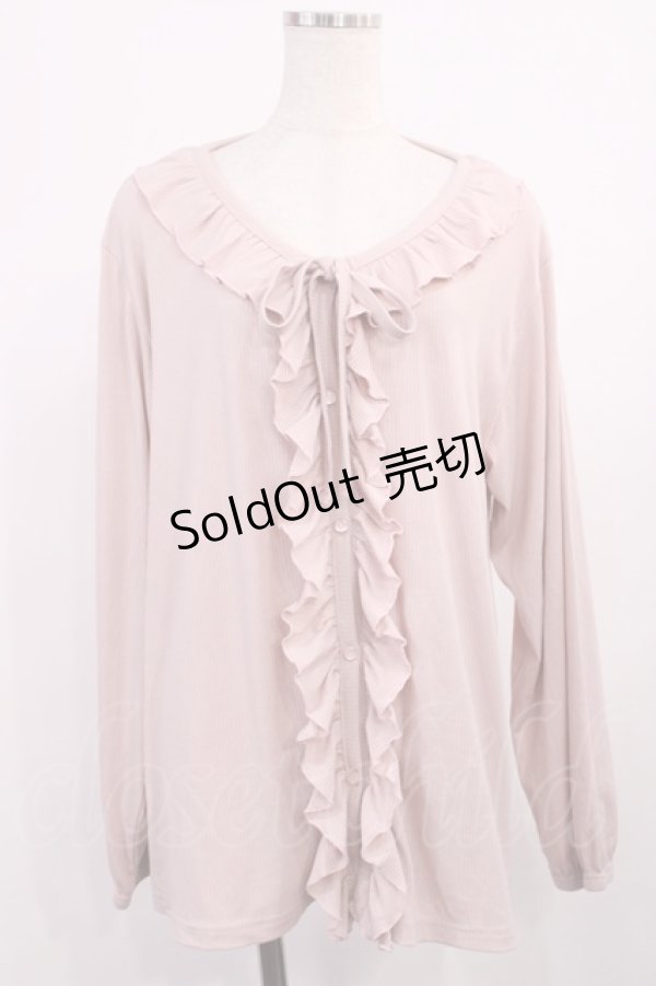 画像1: m petit by misako / ルームカーディガン L ピンク H-25-11-15-026-LO-TO-NS-ZH (1)