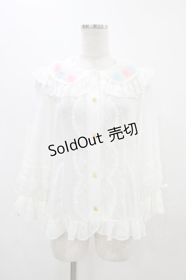 画像1: Angelic Pretty / Romantic Perfumeブラウス FREE オフ H-25-11-16-1035-AP-BL-YZ-ZH (1)