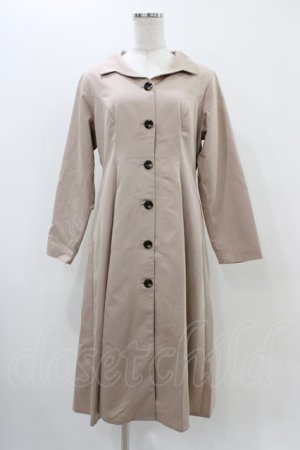 画像: an another angelus / 変形カラープリーツレース切替コート Free PINK BEIGE H-25-11-16-1036-CA-CO-NS-ZH