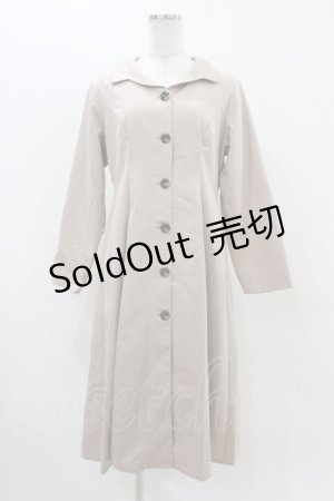 画像: an another angelus / 変形カラープリーツレース切替コート Free PINK BEIGE H-25-11-16-1036-CA-CO-NS-ZH