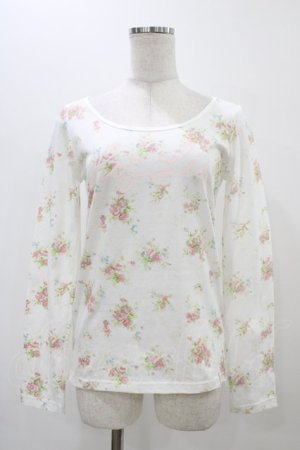 画像: LIZ LISA / 花柄Tシャツ Free オフ H-25-11-16-1039-LO-TS-NS-ZH