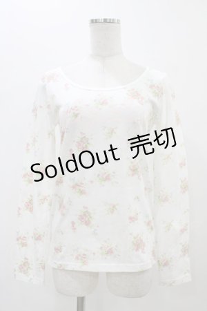 画像: LIZ LISA / 花柄Tシャツ Free オフ H-25-11-16-1039-LO-TS-NS-ZH