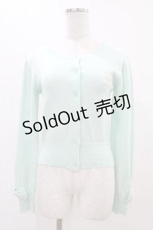 画像: Angelic Pretty / ヒヨコちゃん刺繍カーディガン Free ミント H-25-11-16-1043-AP-TO-NS-ZH