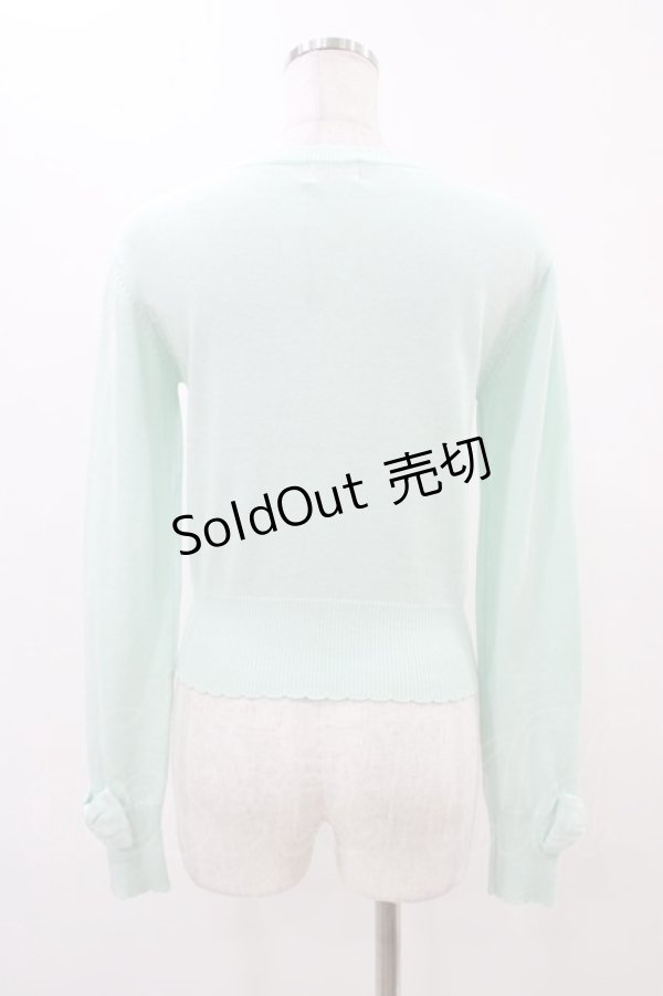 画像2: Angelic Pretty / ヒヨコちゃん刺繍カーディガン Free ミント H-25-11-16-1043-AP-TO-NS-ZH (2)