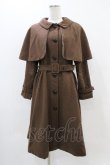 画像1: an another angelus / チェックケープ付き3WAYコート Free BROWN H-25-11-16-1046-CA-CO-NS-ZH (1)