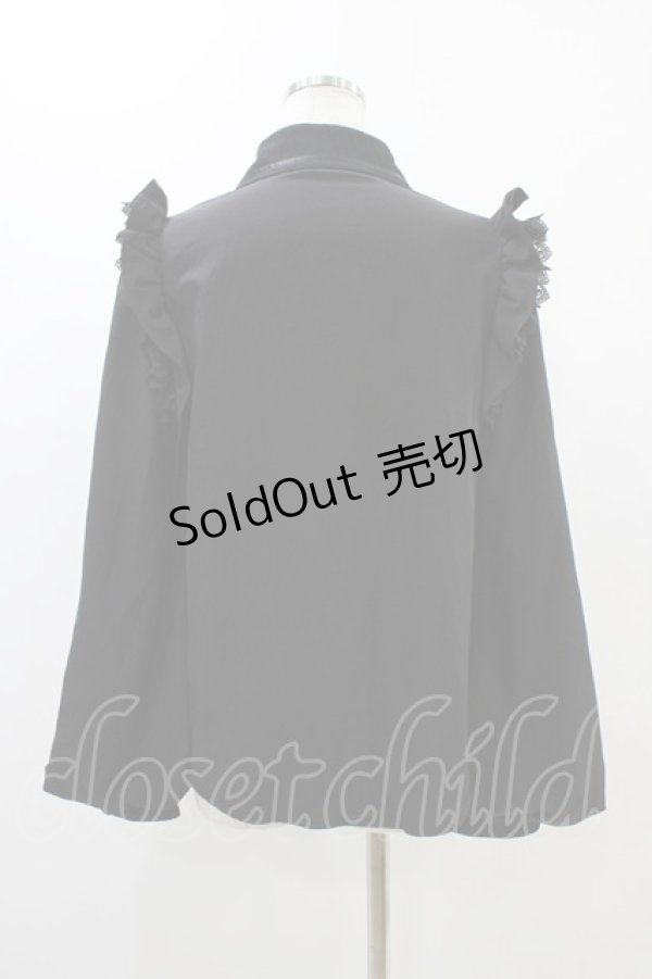 画像2: Hoshibako Works / ロストエデンブラウス Free ブラック H-25-11-16-1047-LO-BL-NS-ZH (2)