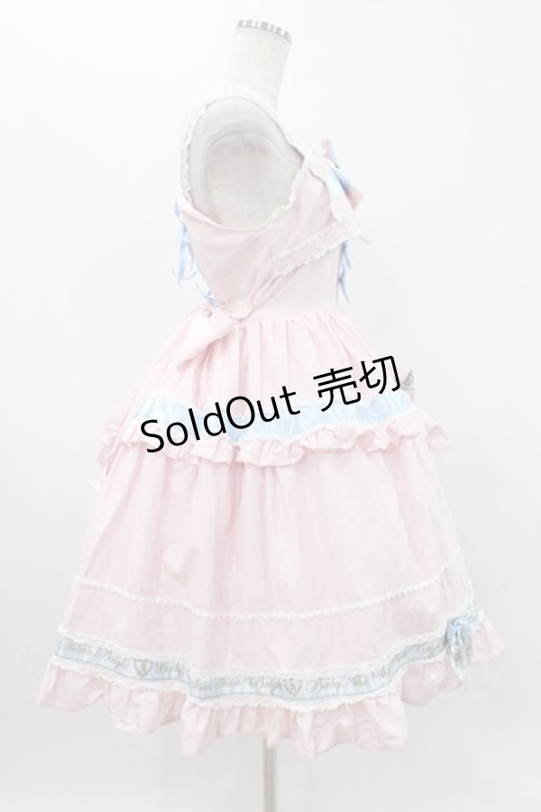 画像3: BABY,THE STARS SHINE BRIGHT / ねこくみゃちゃんからのPresent Ribbonジャンパースカート Free ピンク H-25-11-16-1007-BA-OP-NS-ZH (3)