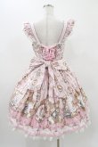 画像2: Angelic Pretty / Alice in WonderLandジャンパースカート Free ピンク H-25-11-16-1008-AP-OP-NS-ZH (2)