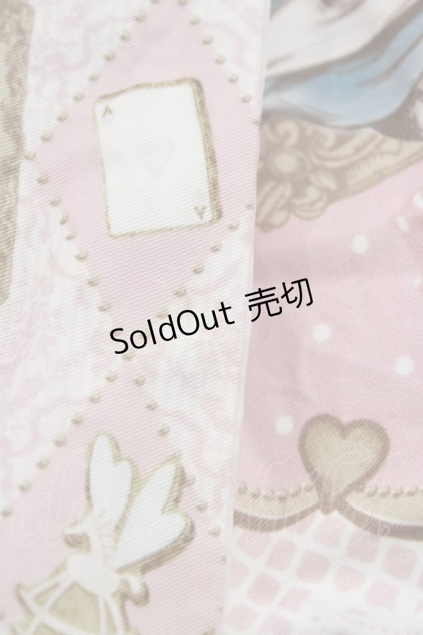 画像6: Angelic Pretty / Alice in WonderLandジャンパースカート Free ピンク H-25-11-16-1008-AP-OP-NS-ZH (6)