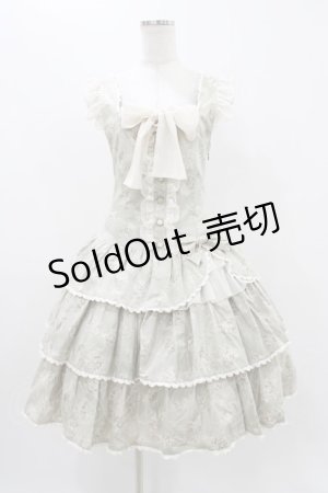 画像: metamorphose / ローウエストフリルジャンパースカート Free アンティークローズ H-25-11-16-1009-ME-OP-NS-ZH