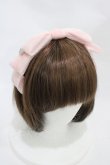 画像1: LAFARY / ドットチュールリボンカチューシャ  ピンク H-25-11-16-1003-0-AC-NS-ZH (1)