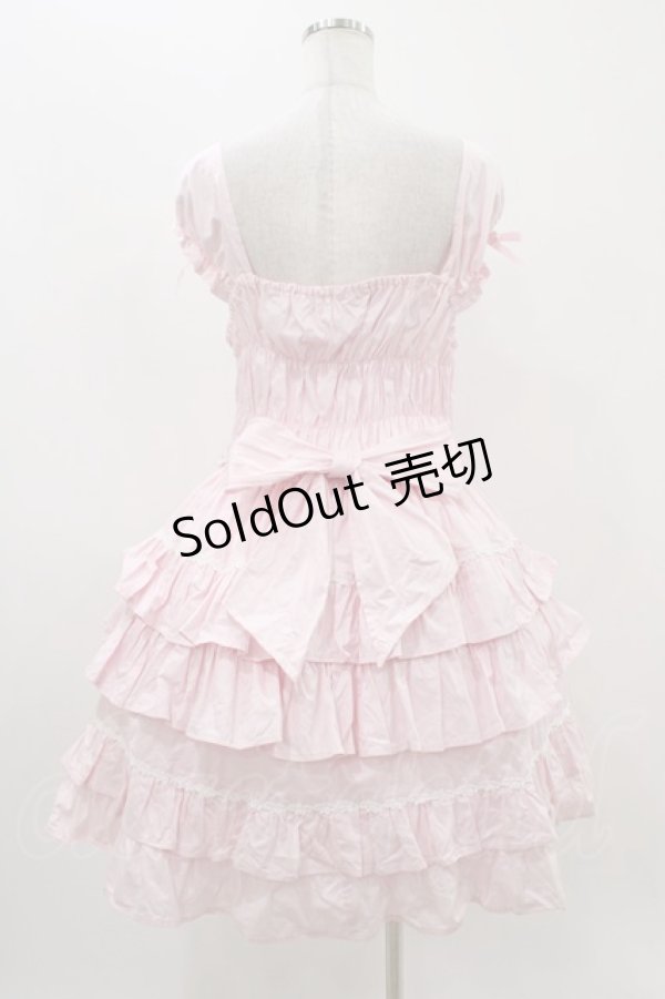 画像2: BABY,THE STARS SHINE BRIGHT / BABYリボンジャンパースカート Free ピンク H-25-11-16-1014-BA-OP-NS-ZH (2)