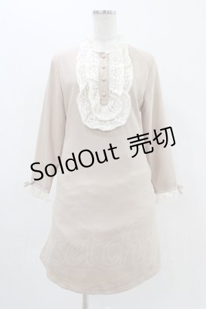 画像: an another angelus / ヨークレースワンピース Free ベージュ H-25-11-16-1016-CA-OP-NS-ZH