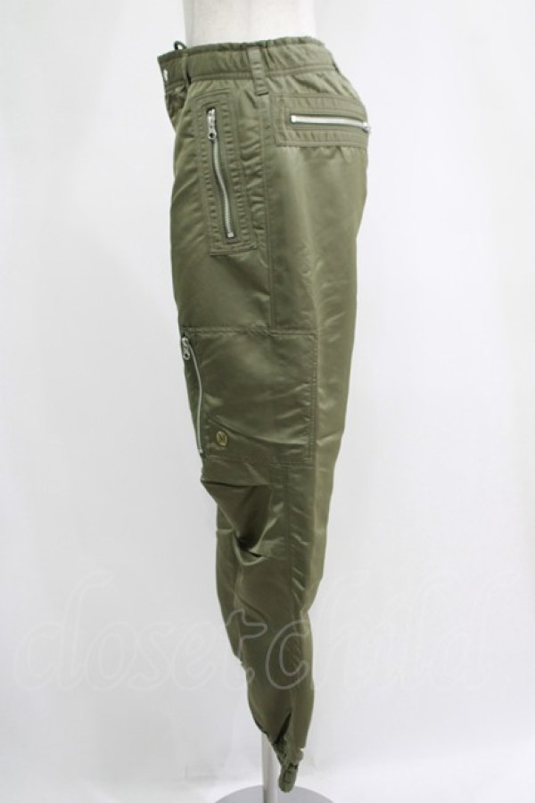 画像2: MILKBOY / FLY JOGGER PANTS  カーキ H-25-11-17-026-MB-PA-KB-ZH (2)