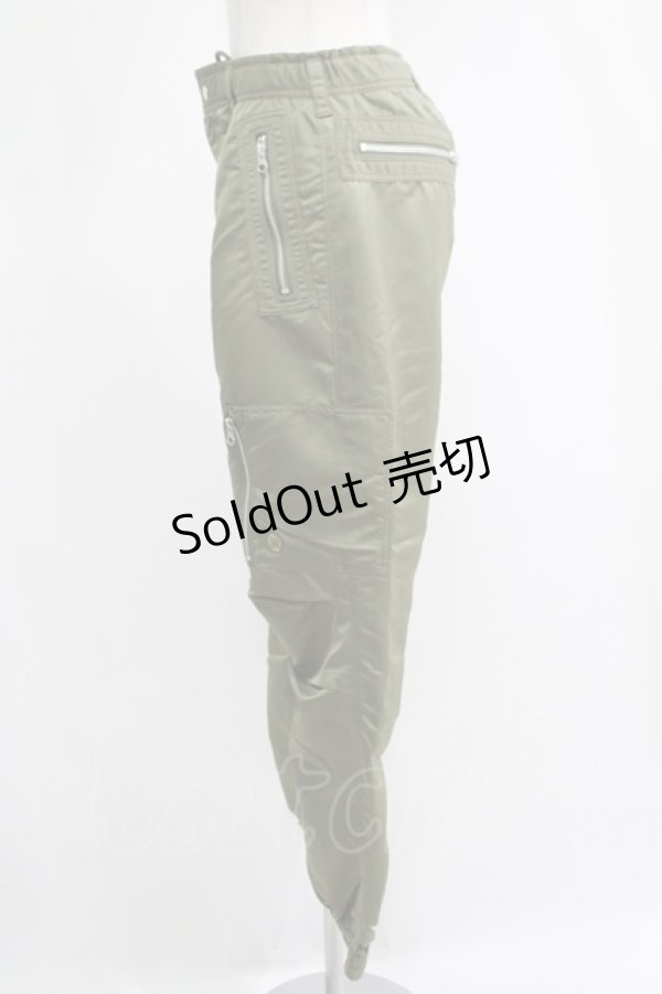画像2: MILKBOY / FLY JOGGER PANTS  カーキ H-25-11-17-026-MB-PA-KB-ZH (2)