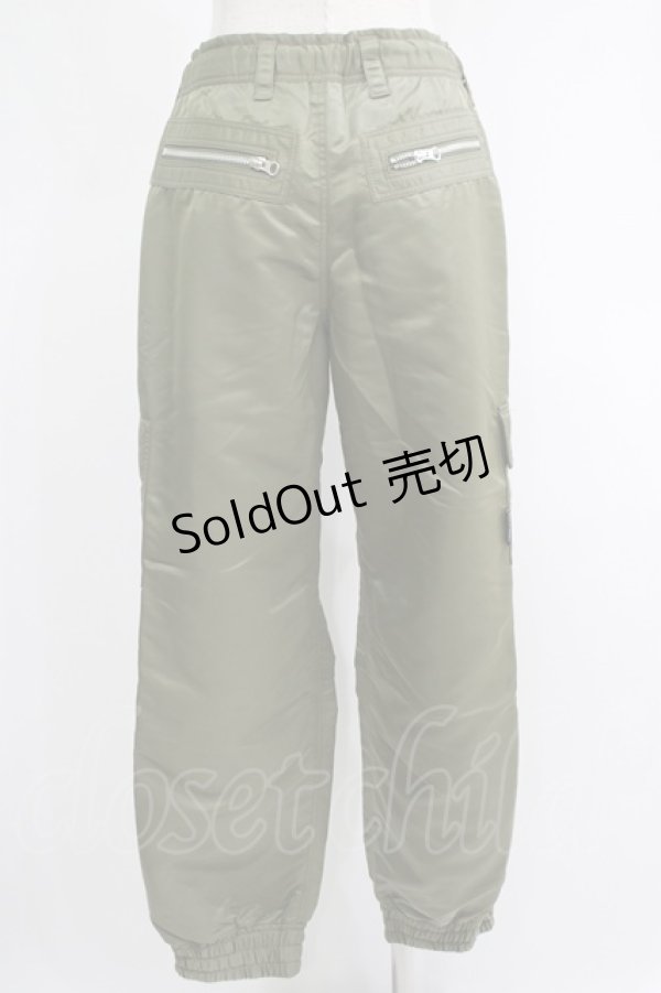 画像3: MILKBOY / FLY JOGGER PANTS  カーキ H-25-11-17-026-MB-PA-KB-ZH (3)