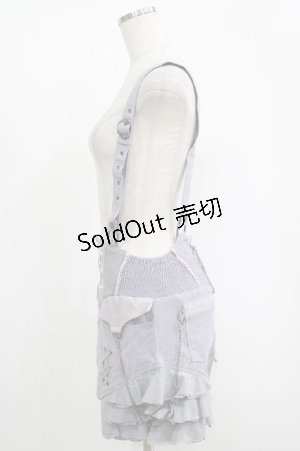 画像2: OZZ ANGELO / サス付ショートパンツ  グレー H-25-11-17-029-OO-PA-KB-ZH (2)