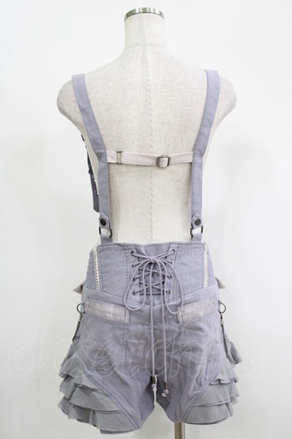 画像3: OZZ ANGELO / サス付ショートパンツ  グレー H-25-11-17-029-OO-PA-KB-ZH (3)