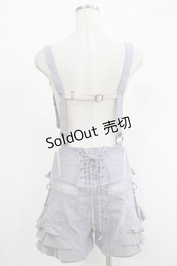 画像3: OZZ ANGELO / サス付ショートパンツ  グレー H-25-11-17-029-OO-PA-KB-ZH (3)