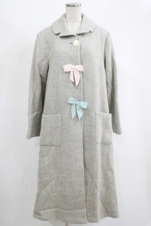 画像: MILK / ジェミニコート  グレー H-25-11-17-031-ML-CO-KB-ZH