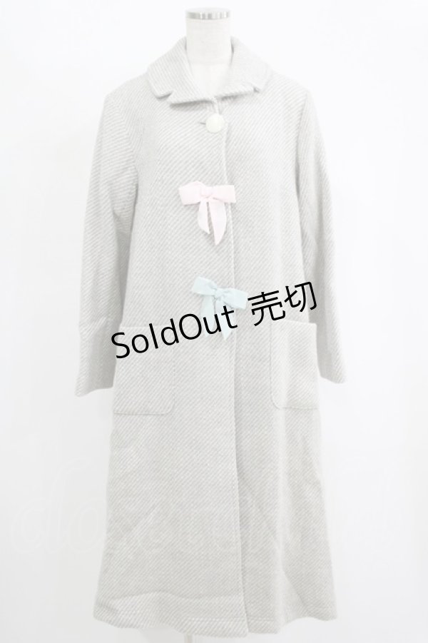 画像1: MILK / ジェミニコート  グレー H-25-11-17-031-ML-CO-KB-ZH (1)