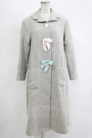 画像: MILK / ジェミニコート  グレー H-25-11-17-032-ML-CO-KB-ZH