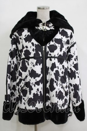 画像: Candy Stripper / ECO MOUTON SAILORジャケット 2 白×黒 H-25-11-17-036-PU-JA-KB-ZH