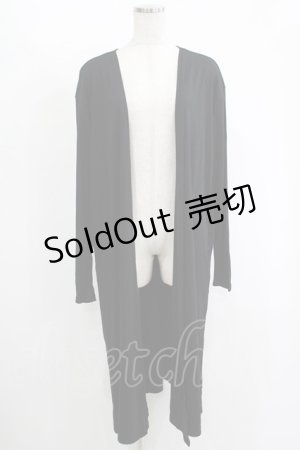 画像: Deorart / ロングカーディガン  ブラック H-25-11-17-042-PU-TO-KB-ZH