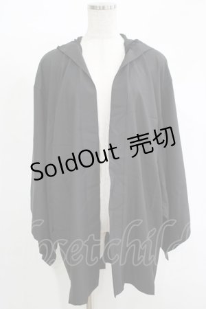 画像: Deorart / 着物羽織  ブラック H-25-11-17-044-PU-TO-KB-ZH