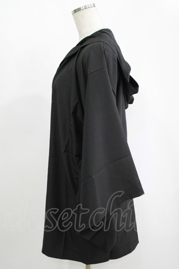 画像2: Deorart / 着物羽織  ブラック H-25-11-17-044-PU-TO-KB-ZH (2)
