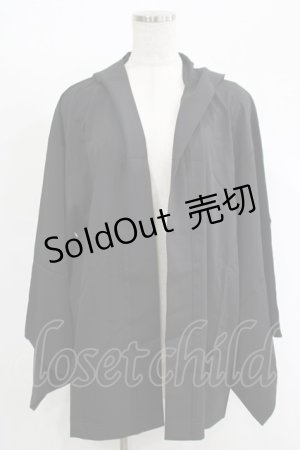 画像: Deorart / 着物羽織  ブラック H-25-11-17-045-PU-TO-KB-ZH