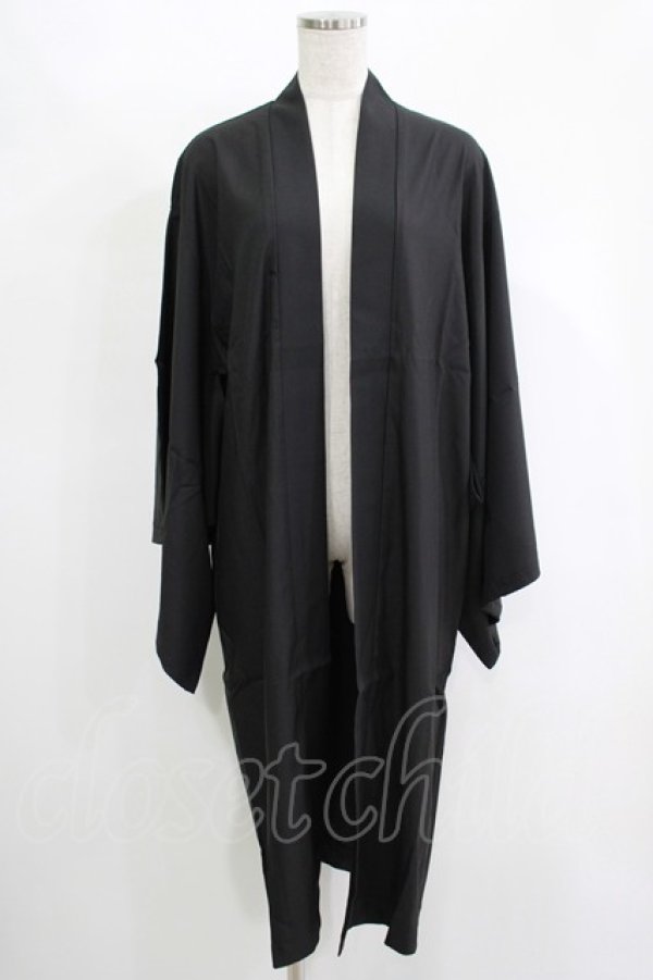 画像1: Deorart / 着物羽織  ブラック H-25-11-17-046-PU-TO-KB-ZH (1)