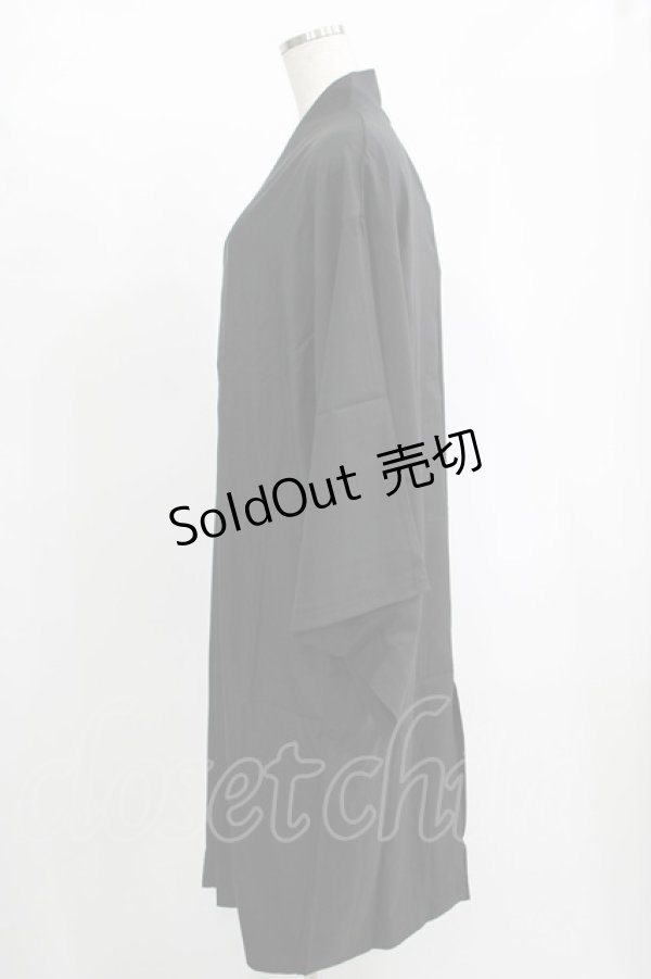 画像2: Deorart / 着物羽織  ブラック H-25-11-17-046-PU-TO-KB-ZH (2)