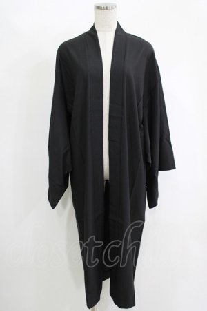 画像: Deorart / 着物羽織  ブラック H-25-11-17-047-PU-TO-KB-ZH