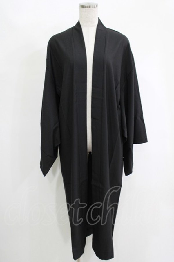 画像1: Deorart / 着物羽織  ブラック H-25-11-17-047-PU-TO-KB-ZH (1)