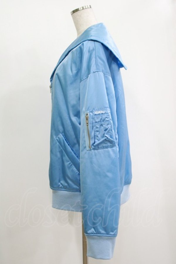 画像2: MILKBOY / SAILOR MA-1 ブルゾン  サックス H-25-11-17-051-MB-CO-KB-ZH (2)