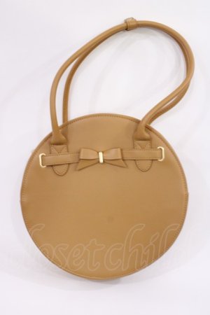 画像: m petit by misako / AMサークルリボントート  キャメル H-25-11-17-1035-LO-BG-NS-ZH